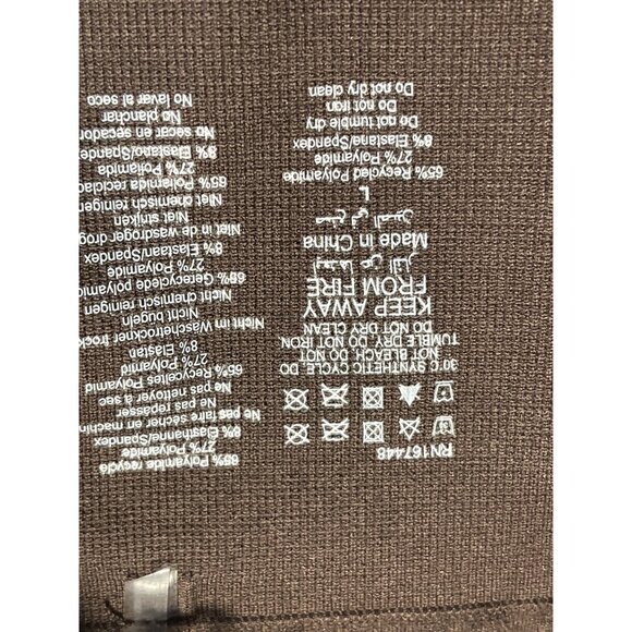 PrettyLittleThing Chocolate Basic Seamless Padded Sports Bra Womens Large - Picture 7 of 7